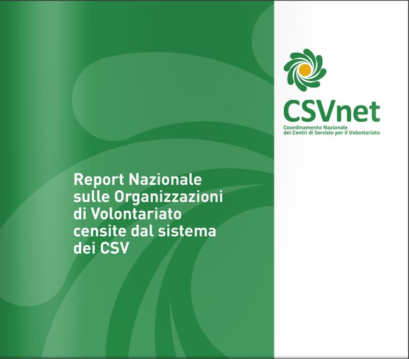 CSVnet – Fondazione IBM Italia – Report nazionale delle Organizzazioni di Volontariato censite dai CSV