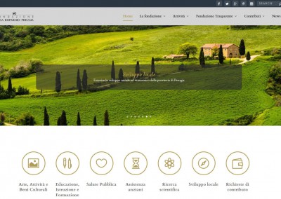 Fondazione Cassa di Risparmio di Perugia – sito web