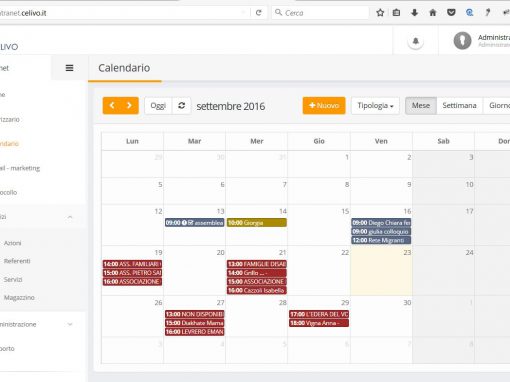 CSV Genova CELIVO – Area intranet