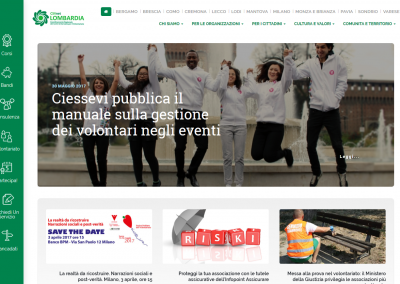 CSVnet Lombardia – portale web