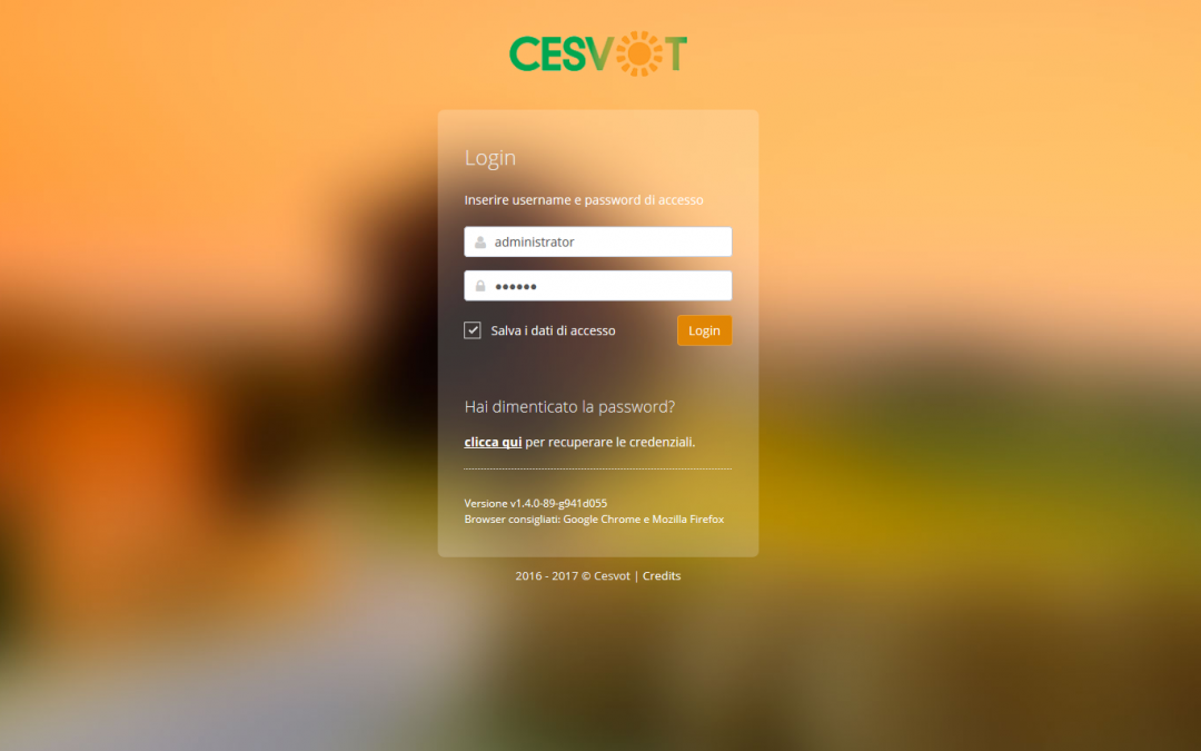 CESVOT – Gestionale