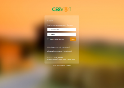 CESVOT – Gestionale