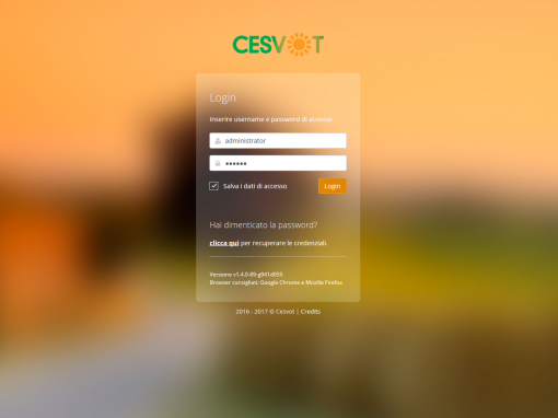 CESVOT – Gestionale