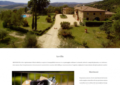 Agriturismo Podere Le Bolli – sito web