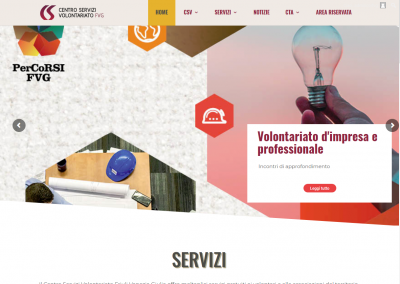 CSV Friuli Venezia Giulia – sito web