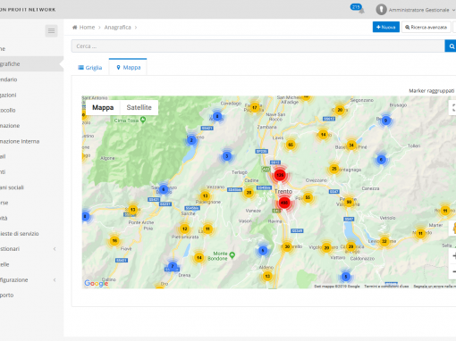 CSV Trentino – gestionale web