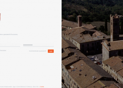 Comune di Radicondoli – gestionale web