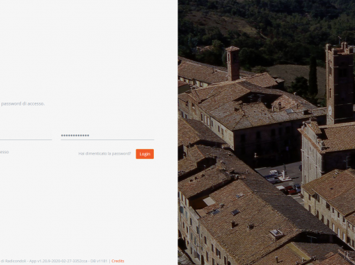 Comune di Radicondoli – gestionale web