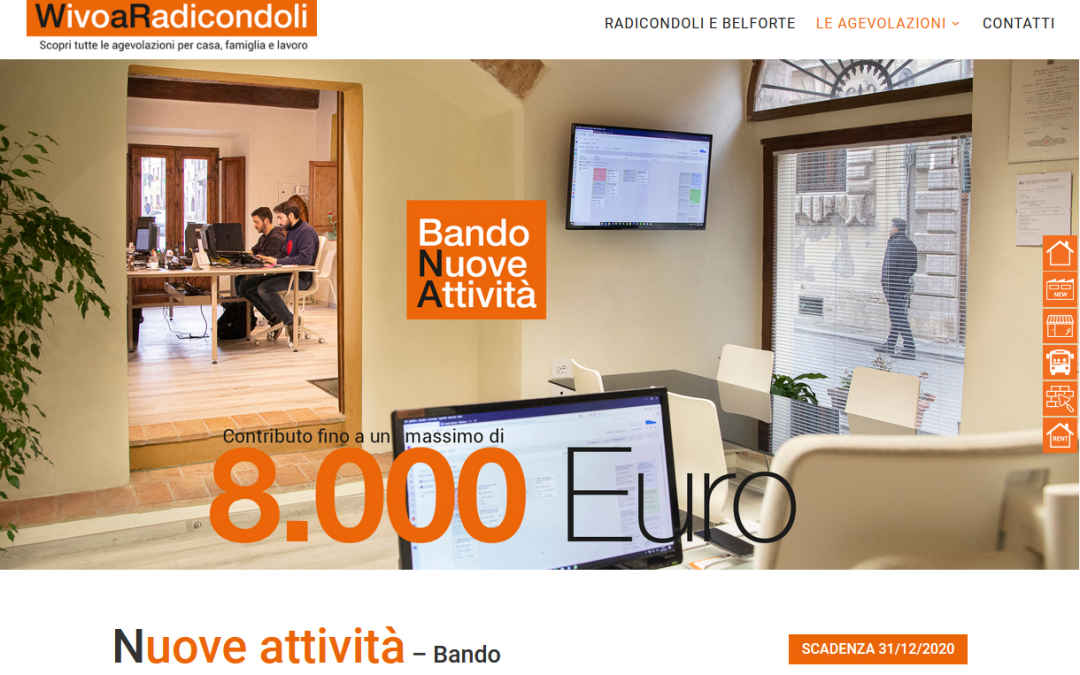 Comune di Radicondoli – Portale bandi WivoaRadicondoli