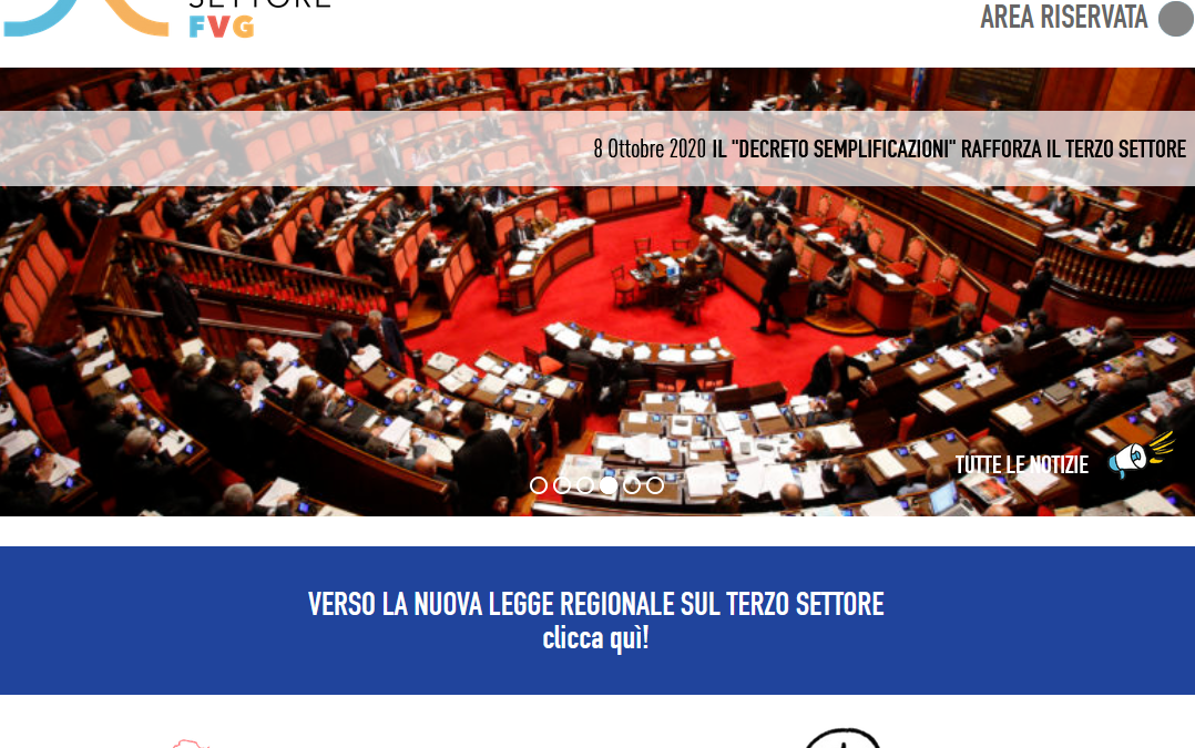 CSV Friuli Venezia Giulia – Portale regionale del Terzo Settore