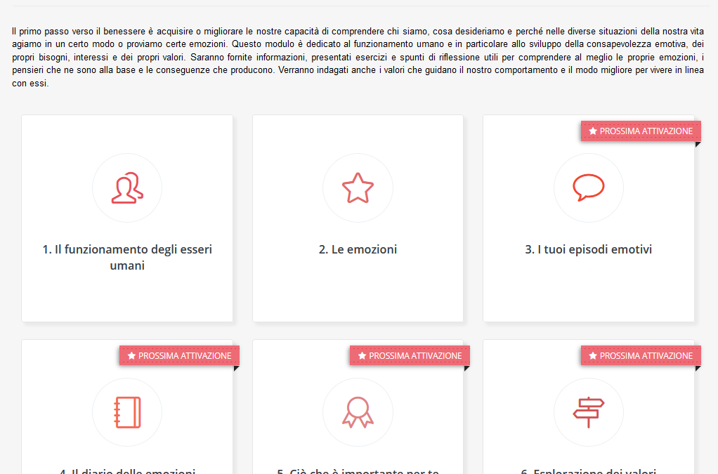 Università La Sapienza – Piattaforma web dipartimento di psicologia