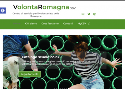 Volontaromagna – Portale web