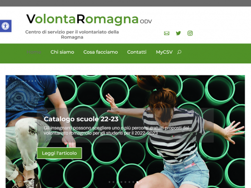 Volontaromagna – Portale web