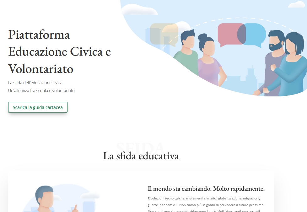CSVnet – Piattaforma Educazione Civica e Volontariato