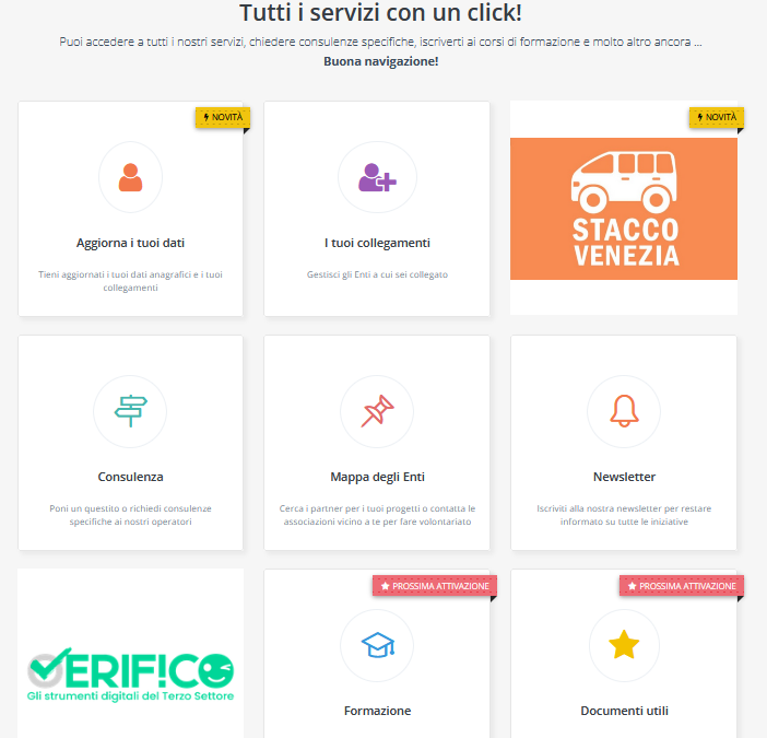 CSV Venezia – Area riservata
